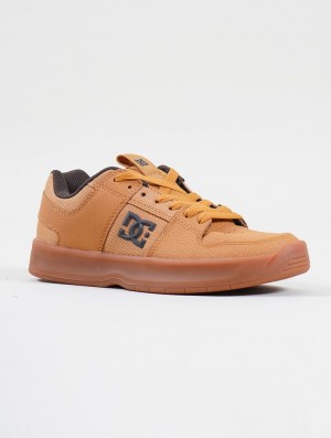 Toonzshop Dc Shoes Lynx Zero DC Shoes Férfi Camel nubuck leather | PBYQFJD-08