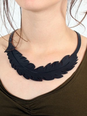 Toonzshop Feather Inner Tube Necklace Jewels Női | KAYTPIW-02