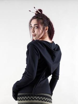 Toonzshop Jacket Dwarfhood Light "Kamini" Kabát Női Fekete | TBZWDGX-64
