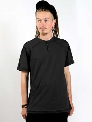 Toonzshop Psylo T-shirt "Padthai" Póló Férfi Noir | GABYVRH-64